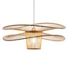 Ava Sofia 60cm Bamboo Pendant Light