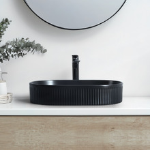 Cove 580mm Matte Ceramic Above Counter Basin