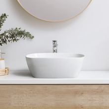 Cove 400mm Matte Ceramic Above Counter Basin