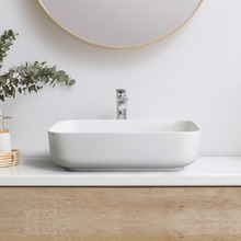Cove 500mm Matte Ceramic Above Counter Basin