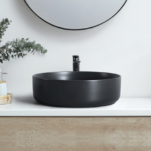 Cove 410mm Matte Ceramic Above Counter Basin