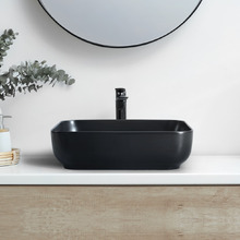 Cove 500mm Matte Ceramic Above Counter Basin