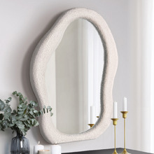 Zyair Boucle Wall Mirror