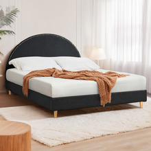 Akoni Pine Wood Bed Frame