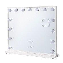 Salem 15 Bulbs Rectangular Vanity Mirror