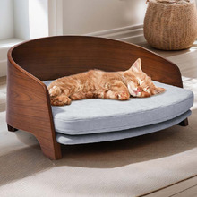 Alvin Velvet Pet Bed