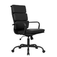 Black Marcus High Back Faux Leather Office Chair