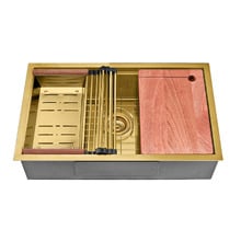 Frag 750mm Single Stainless Steel Kitchen Sink & Accessories Package