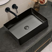 Haines 470mm Rectangle Stainless Steel Above Counter Basin