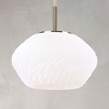 Izza Metal & Glass Pendant Light