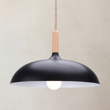 Bambi Beech Wood & Metal Pendant Light