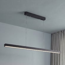 Elio 120cm Aluminium LED Linear Pendant Light