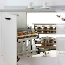 Chef Magic Corner Pull Out Kitchen Storage Left Opening