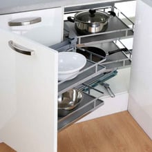 Provedore Magic Corner Pull Out Kitchen Storage Left Opening