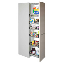 140-170cm Height-Adjustable Chef Pull-Out Pantry
