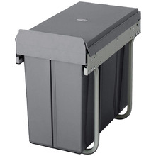 Domestique 30L Twin Slide Out Concealed Waste Bin