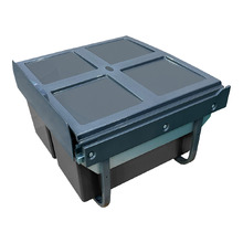 Domestique 36L Twin Slide Out Concealed Waste Bin