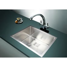 Claron Single Silver Stainless Steel Kitchen Sink