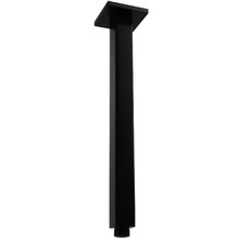 300mm Matte Black Shower Arm