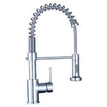 430mm Chrome Spring Kitchen Sink Mixer