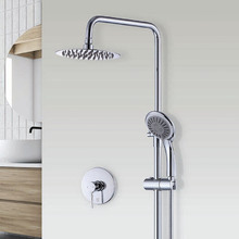 Chrome High Pressure Twin Shower Tap/Mixer Set