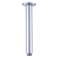 200mm Chrome Round Brass Shower Arm