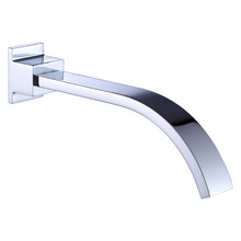 18cm Polished Chrome Bath Spout