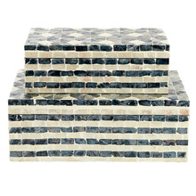 2 Piece Caden Trinket Box Set