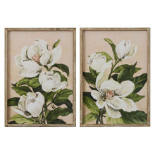 2 Piece Aurora Framed Printed Wall Art Set