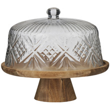Caelan 30cm Cake Stand with Dome