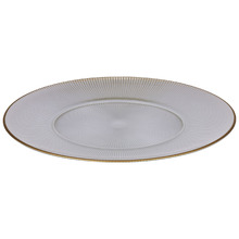 Shiloh Glass Dinner Plate
