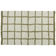 Olive Luca Cotton Bath Mat
