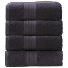 Brentwood 650GSM Cotton Bath Towels (Set of 4)