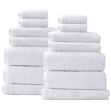 14 Piece Aireys Cotton Bathroom Towel Set