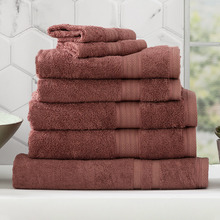7 Piece Marisse Bamboo & Cotton Bathroom Towel Set