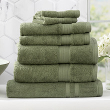 7 Piece Marisse Bamboo & Cotton Bathroom Towel Set