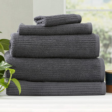 5 Piece Ridgestone Cotton Bathroom Towel Set