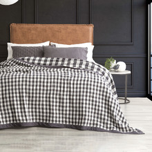 Gingham Cotton Blanket