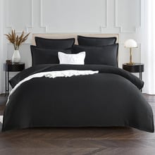 Chevron Cotton-Blend Quilt Cover Set