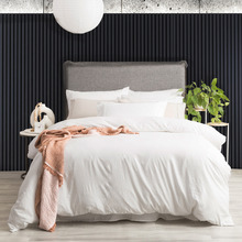 White Gatten 1800TC Microfibre Quilt Cover Set
