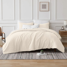 Ivory 700TC Cotton-Blend Quilt Cover Set