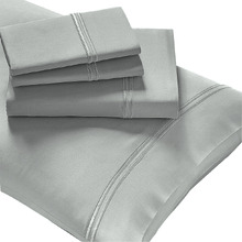 Silver Geneva 1000TC Egyptian Cotton Quilt Cover Set