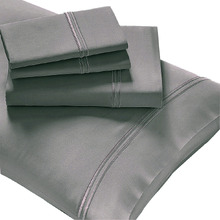 Charcoal Geneva 1000TC Egyptian Cotton Quilt Cover Set