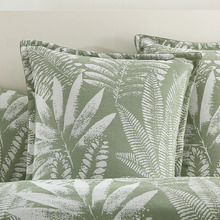 Palm Tree Cotton-Blend European Pillowcase