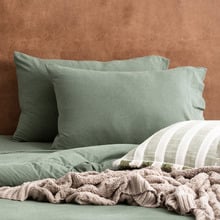 Harlan Organic Cotton Jersey Standard Pillowcases (Set of 2)