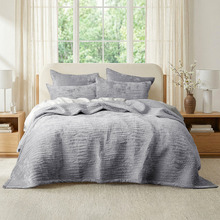 Silver Line Bramble Velvet Coverlet Set