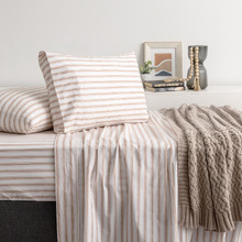 Caspian Organic Cotton Percale Sheet Set