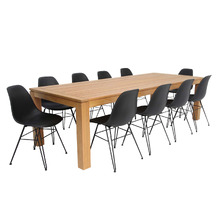 10 Seater Selina Everglade Outdoor Dining Table & Chair Set