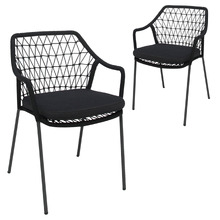 Anya Outdoor Dining Chairs (Set of 2)
