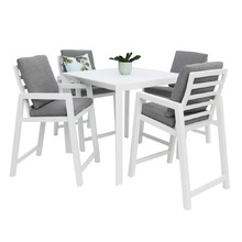 4 Seater Lethia Outdoor Bar Table Set